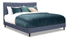 Paseo King Platform Bed - Navy 
