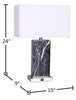 Pearl 2-Piece Table Lamp Set with USB Port 