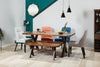 Plum Dining Bench  