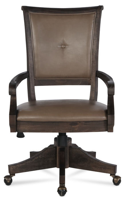 Calistoga 22.5\" Office Chair - Weathered Charcoal