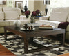 Watson Coffee Table - Contemporary style Coffee Table in Dark Brown Wood