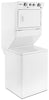 Whirlpool® 4.0 cu.ft Electric Stacked Laundry Center 9 Wash cycles and AutoDry™ - Laundry Centre in White