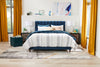 Rain Full Platform Bed - Blue 