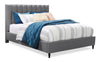 Rain Full Platform Bed - Grey 