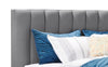 Rain Full Platform Bed - Grey 