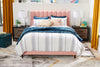 Rain Queen Platform Bed - Pink 