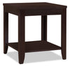 Aspen 3-Piece Coffee and Two End Tables Package - Contemporary style Occasional Table Package in Wood Wood