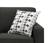 Sawyer Linen-Look Fabric Loveseat - Charcoal Grey 