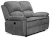 Chandler Chenille Power Reclining Loveseat - Grey 