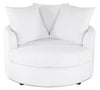 Grande Chenille Cuddler Chair - Plush Heaven 