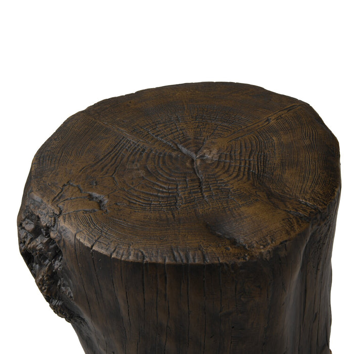 Jordy 15\" Faux Wood Accent Table - Black