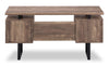 Teagan Reversible Desk - Brown  