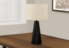27" Black Resin Table Lamp |Lampe de table de 27 po en résine noire