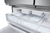 LG 36" 31 Cu. Ft. French-Door Standard-Depth MAX™ Refrigerator - Smudge Proof Stainless Steel - LRYX… | Réfrigérateur LG de 31 pi³ et de 36 po à portes françaises de profondeur standard MAXMC - acier inox…