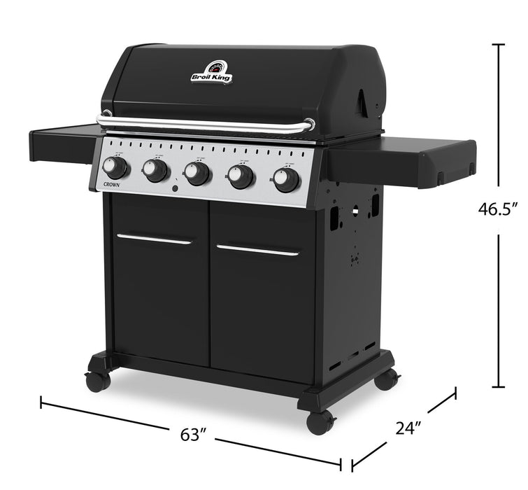 Broil King Crown™ 520 45,000-BTU Propane Gas BBQ - 866254 