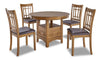 Dena 5-Piece Dining Package - Walnut - Dining Room Set