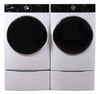 Midea 5.2 Cu. Ft. Front-Load Washer and 8 Cu. Ft. Electric Dryer - White | Laveuse à chargement frontal de 5,2 pi³ et sécheuse électrique de 8 pi³ de Midea  | MITL52NW