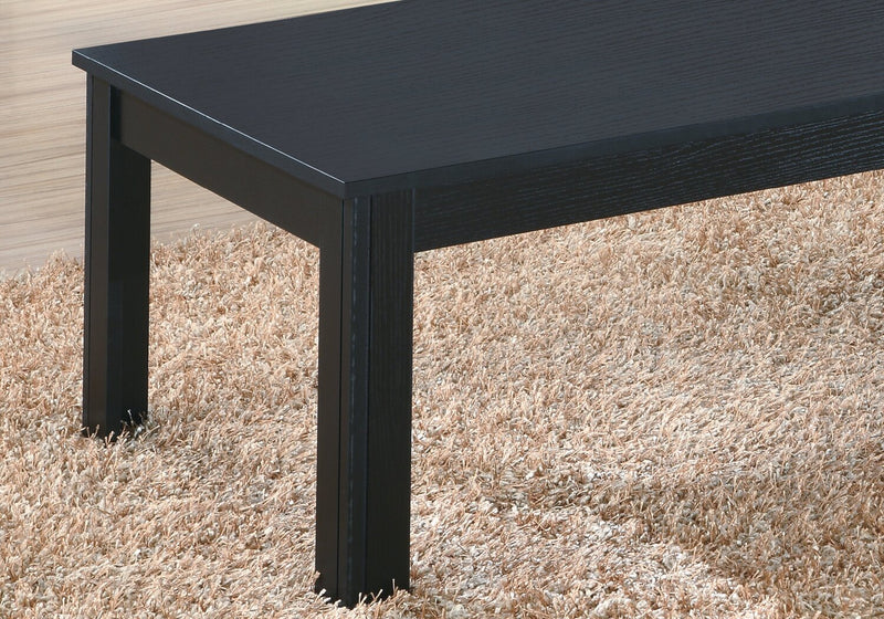 Kiana 44\" Modern 3-Pack Coffee + 2 End Tables - Black 