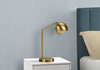 19" Gold Metal Desk/Task Lamp|Lampe de travail et de bureau de 19 po en métal doré