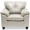 Addison Leath-Aire Chair - Beige 