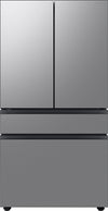 Samsung 36\" 22.8 Cu. Ft. BESPOKE 4-Door Counter-Depth Refrigerator - Stainless Steel - RF23BB8600QLAA