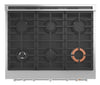 Café 6.2 Cu. Ft. Smart Commercial-Style 6-Burner Gas Range - CGY366P3TD1 