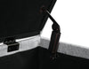 Ryan Storage Bench - Light Grey 