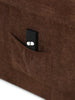 Ruben Chenille Power Lift Reclining Chair - Chocolate 