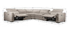 Adelaide 6-Piece Power Reclining Sectional - Grey 
