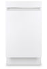 Profile 18" 47 dBA Built-In Top-Control Dishwasher with Calrod Heater - White - PDT145SGLWW | Lave-vaisselle encastré Whirlpool de 18 po et de 47 dBA avec commandes sur le dessus et 3e panier - …