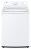LG 4.8 Cu. Ft. Top-Load High-Efficiency Washer - White - WT6105CW | Laveuse haute efficacité LG à chargement par le haut de 4,8 pi³ - blanche - WT6105CW