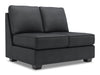 Sofa Lab Roll Armless Loveseat - Pax Pepper 