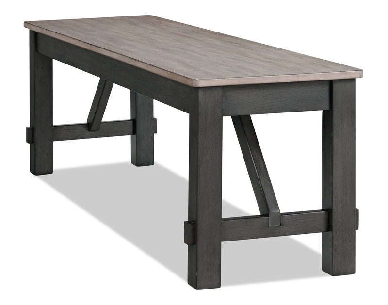 Zao Dining Bench, Melamine, 60\"W - Brown