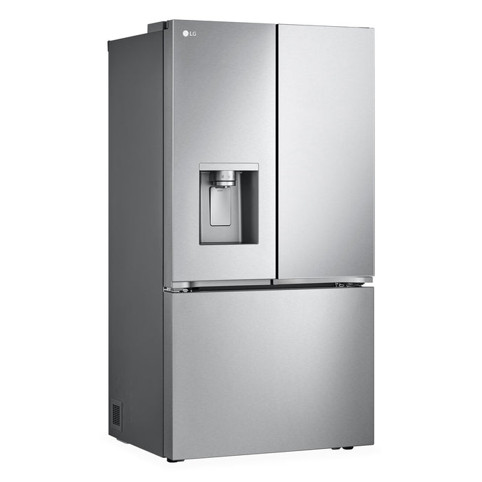 LG 36\" 26 Cu. Ft. French-Door Counter-Depth MAX™ Refrigerator - Smudge Proof Stainless Steel - LRYXC2606S