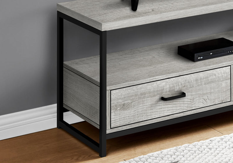 Corban 48\" Modern TV Stand with Storage and Cable Management for TVs up to 55\"- Grey