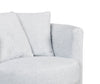 Petite Chenille Swivel Cuddler Chair - Teddy Star 