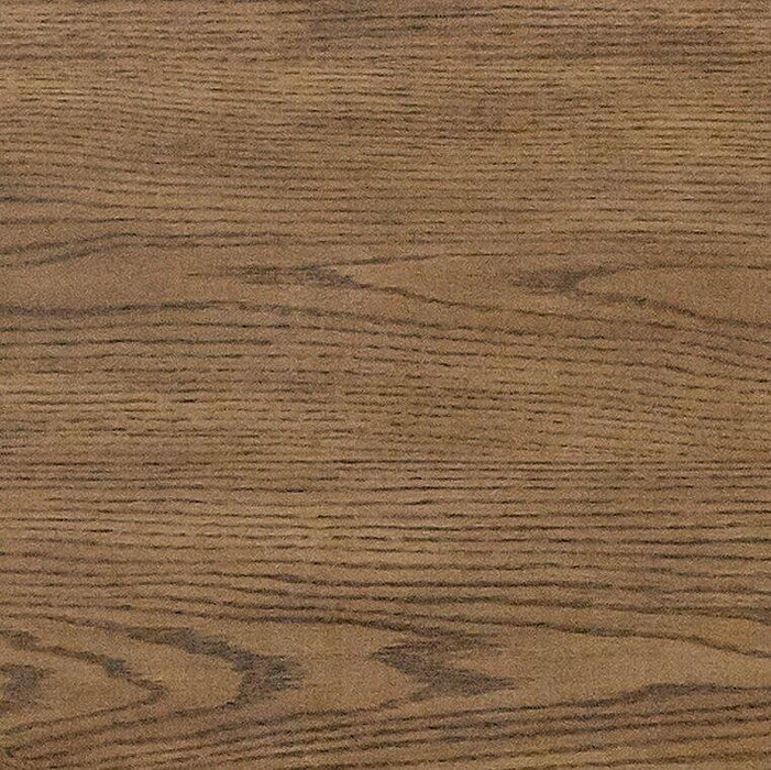 Dena 5pc Counter-Height Dining Set with Table & 4 Chairs, 42-60\"W Extension, Round  - Oak Brown