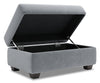 Sofa Lab The Trunk Ottoman - Grey 