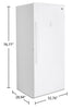 GE 21.3 Cu. Ft. Upright Freezer - FUF21DLRWW 