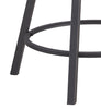 Products Mila Counter-Height Swivel Stool – Black 