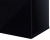 Adam 78" TV Stand - Black - Contemporary style TV Stand in Black