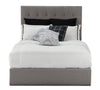 Jace Storage Full Bed - Taupe - Modern style Bed in Taupe Solid Woods, Medium Density Fibreboard (MDF), Plywood