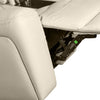 Scott Living Prescott 42.5" Genuine Leather Power Reclining Chair with Power Headrest - Platinum Grey | Fauteuil à inclinaison électrique Prescott de Scott Living de 42,5 po en cuir véritable avec appuie-tête électrique - gris platine