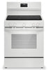 Frigidaire 5.3 Cu. Ft. Electric Range With Quick Boil Element and Five-Element Cooktop - White - FCR… | Cuisinière électrique Frigidaire de 5,3 pi³ avec élément à ébullition rapide et surface de cuisson à…