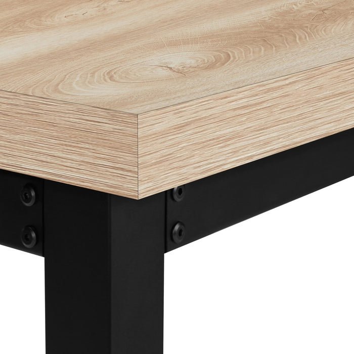 Kai 47.25\" Adjustable Height Office Desk - Natural