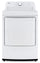 LG 7.3 Cu. Ft. Electric Dryer - White - DLE6100W