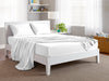 BEDGEAR Basic 3-Piece Twin Sheet Set - White 