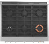 Café 5.75 Cu. Ft. Commercial-Style 6-Burner Dual Fuel Range - C2Y366P2TS1 