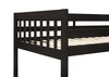 Miko Twin Open Panel Bunk Bed – Espresso 