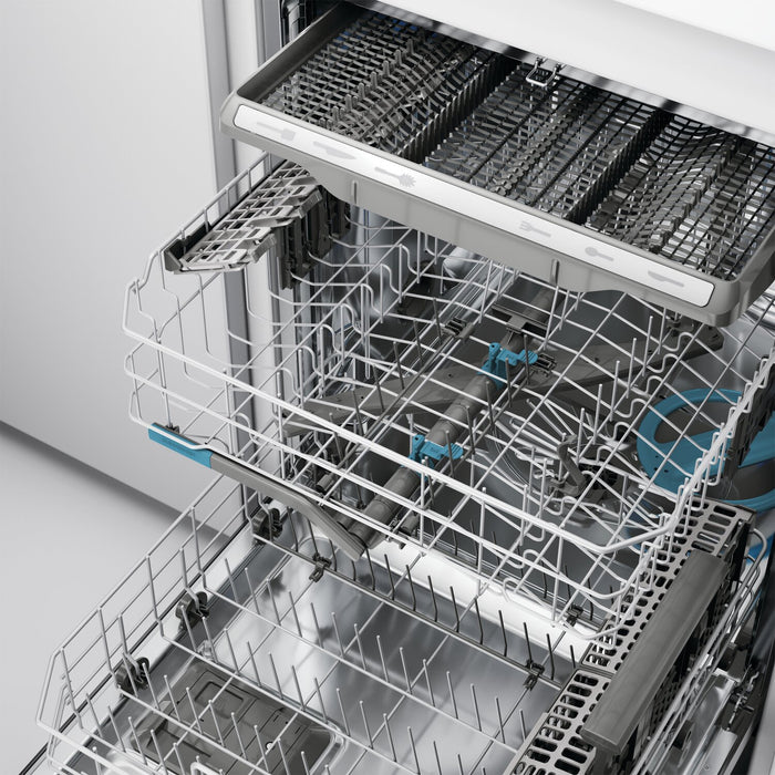 Frigidaire Gallery 24\" 47 dBA Built-In Top-Control Dishwasher - Smudge-Proof™ Black Stainless Steel - GDSH4715AD